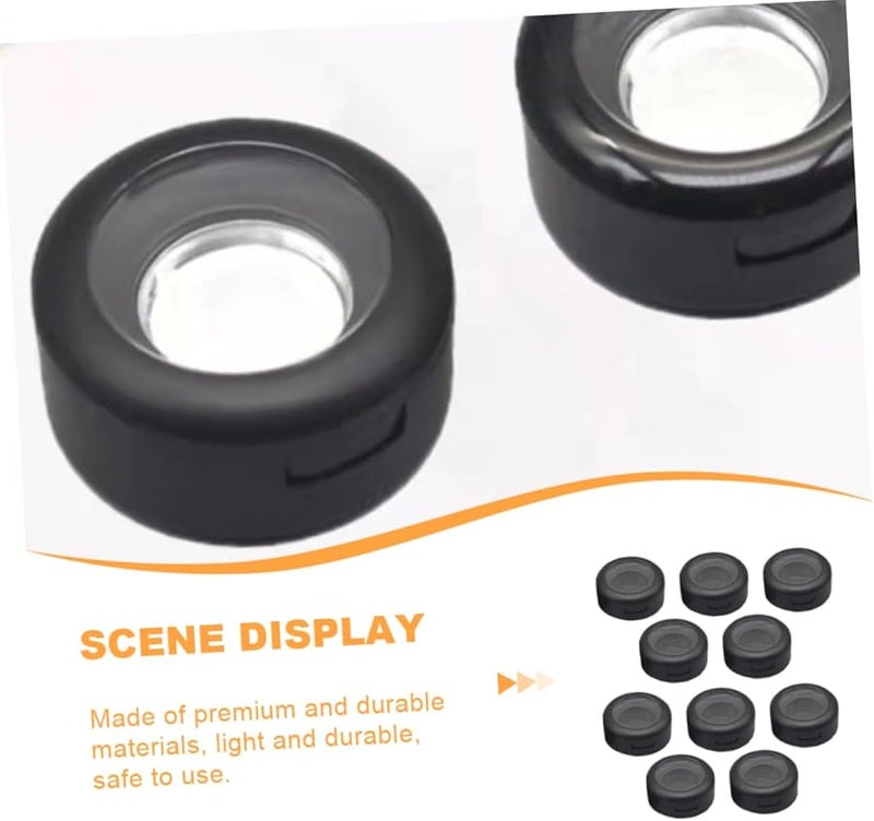 10 Sets Empty Magnetic Eyeshadow Palette Refillable Travel Makeup Palette - Image 3